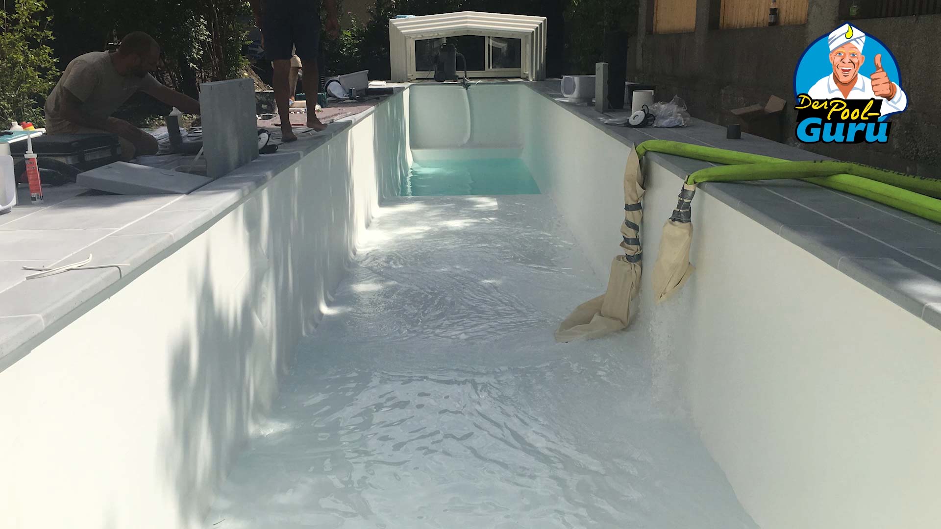 Pool Installation Wasser