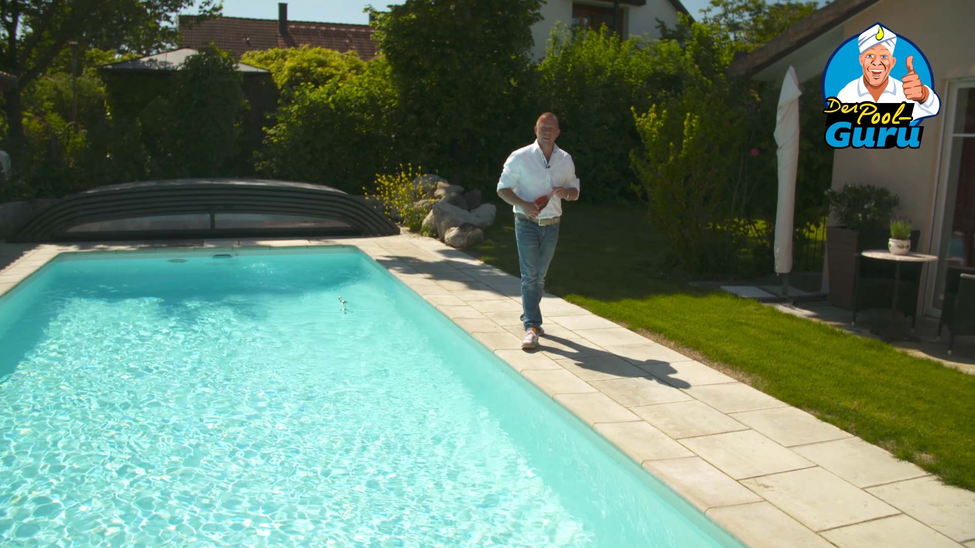 Poolbefeullung Swimmingpool befuellen